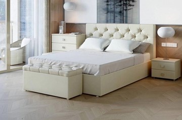 Спальная кровать Кристалл 2 1400х2000 с подъёмным механизмом в Абакане - предосмотр