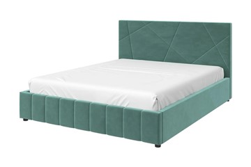 Спальная кровать Нельсон Абстракция 140х200 (вариант 4) с основанием в Абакане