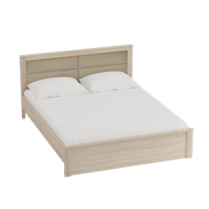 Кровать с основанием Элана 1800, Дуб сонома в Абакане