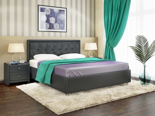 Кровать 2-спальная Amelia размер 180*200 с основанием в Абакане - изображение