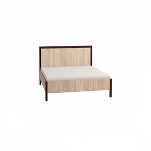 Спальная кровать Bauhaus 4 + 4.1 Основание с гибкими ламелями 1200, Металл, Дуб Сонома в Абакане