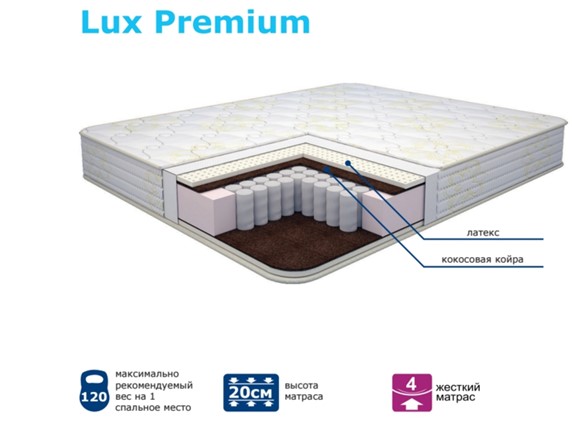 Матрас Modern Lux Premium Нез. пр. TFK в Абакане - изображение