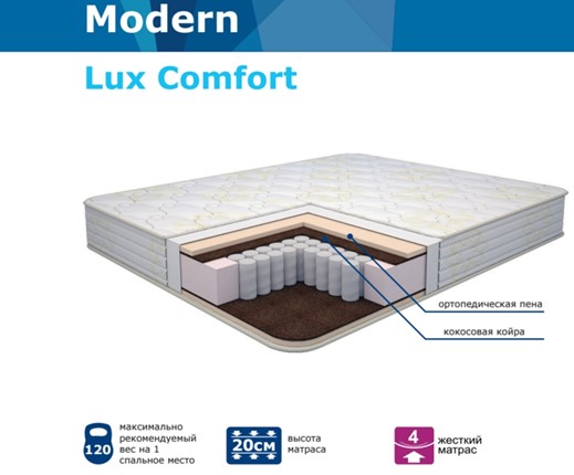 Матрас Modern Lux Comfort Нез. пр. TFK в Абакане - изображение