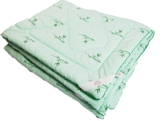 Стеганое одеяло Бамбук, всесезонное п/э вакуум в Абакане - изображение