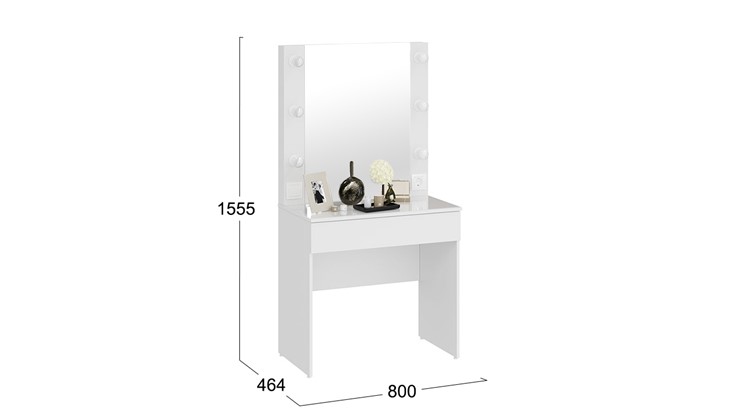 Стол туалетный Марго (Белый) в Абакане - изображение 3