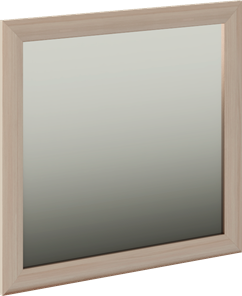Настенное зеркало Глэдис М29 (Шимо светлый) в Абакане
