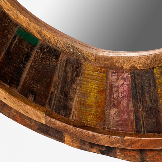 Зеркало настенное Маниша круглое в Абакане - изображение 3