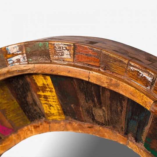 Зеркало настенное Маниша круглое в Абакане - изображение 1
