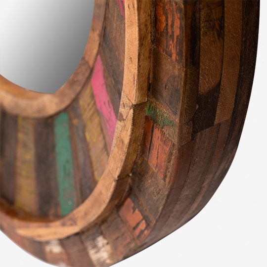 Зеркало настенное Маниша круглое в Абакане - изображение 2