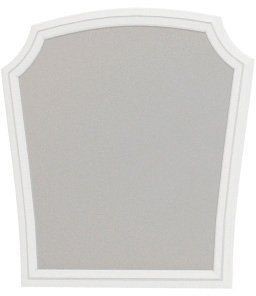 Зеркало настенное Лак (Белый Жемчуг) в Абакане - изображение