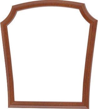 Зеркало настенное Лак (Орех) в Абакане - изображение