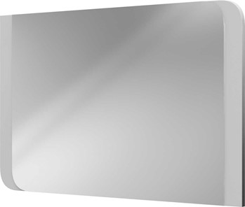 Зеркало настенное Вива Белый глянец / Платина в Абакане