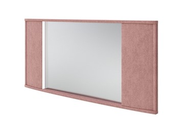 Зеркало настенное Vittoria с подсветкой, Рогожка (Levis 62 Розовый) в Абакане