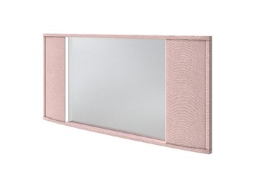 Зеркало на стену Vittoria с подсветкой, Велюр (Ultra Розовый мусс) в Абакане