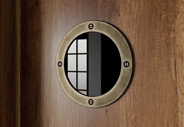 Угловой шкаф Навигатор с иллюминатором (СМ-250.07.23) в Абакане - изображение 4