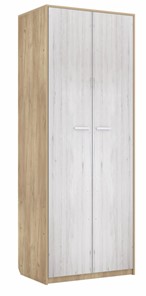 Детский 2-дверный шкаф Юниор-3 для платья и белья в Абакане