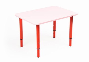 Растущий стол Кузя (Розовый,Красный) в Абакане