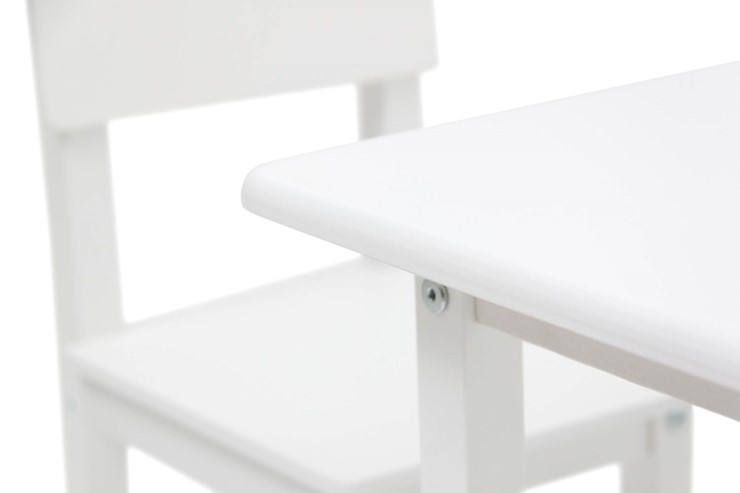 Детский стол и стул POLINI Kids Simple 105 S Белый в Абакане - изображение 1