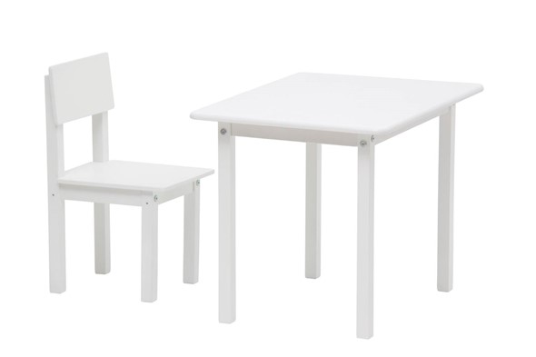 Детский стол и стул POLINI Kids Simple 105 S Белый в Абакане - изображение