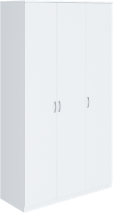 Распашной шкаф Осло М01 (Белый) в Абакане - изображение