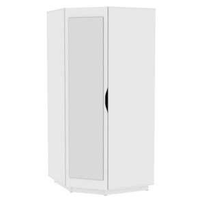 Распашной шкаф Аврора (H34 М) 1872х854х854, Белый в Абакане