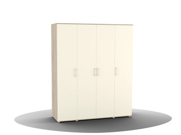Распашной шкаф Silvia, ШО-04 (г), цвет фасада слоновая кость в Абакане