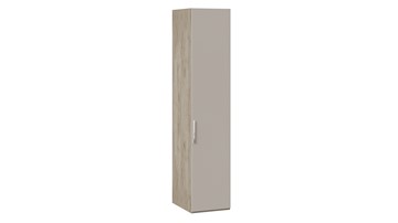 Шкаф для белья Эмбер СМ-348.07.001 (Баттл Рок/Серый глянец) в Абакане