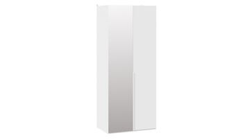 Шкаф для одежды Порто (580) СМ-393.07.005 (Белый жемчуг/Белый софт) в Абакане