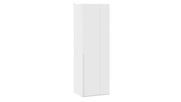 Угловой шкаф для одежды Порто (580) СМ-393.07.006 (Белый жемчуг/Белый софт) в Абакане