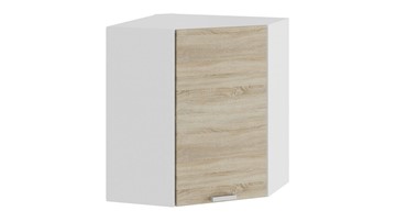 Кухонный шкаф угловой Гранита 1В6У (Белый/Дуб сонома) в Абакане