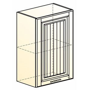 Кухонный навесной шкаф Бавария L500 H720 (1 дв. гл.) в Абакане