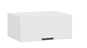 Кухонный навесной шкаф Детройт исп. 2 1В8ГП (Белый/Белый глянец) в Абакане