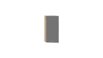 Кухонный шкаф торцевой Габриэлла 1В3Т (Дуб Крафт золотой/Титан) в Абакане