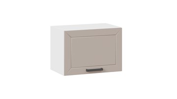 Навесной шкаф Лорас 1В5Г (Белый/Холст латте) в Абакане