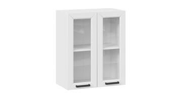 Шкаф кухонный Лорас 1В6С (Белый/Холст белый) в Абакане