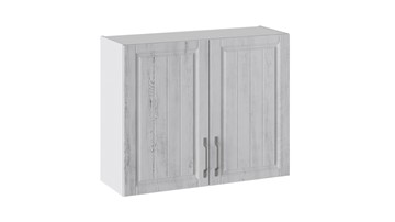 Кухонный шкаф Прованс (Белый глянец/Санторини светлый) В_72-90_2ДР в Абакане