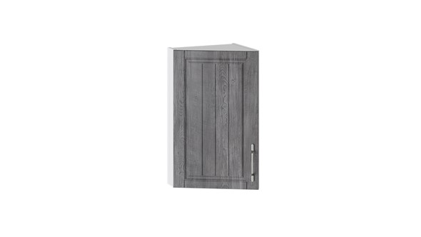 Шкаф на кухню Прованс (Белый глянец/Санторини темный) торцевой ВТ_72-40(45)_1ДР в Абакане - изображение