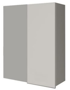 Навесной кухонный шкаф ВУП 960 Белое гладкое Ламарти/Антрацит в Абакане