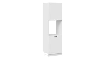 Кухонный шкаф Лорас 1П6 (Белый/Холст белый) в Абакане