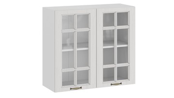 Кухонный шкаф Лина 1В8С (Белый/Белый) в Абакане