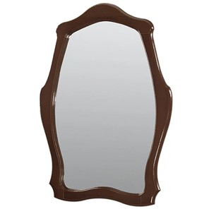 Зеркало настенное Элегия (орех) в Абакане