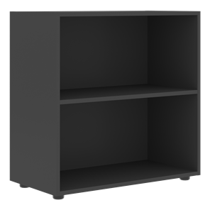 Низкий шкаф широкий FORTA Черный Графит FLC 80 (798х404х801) в Абакане