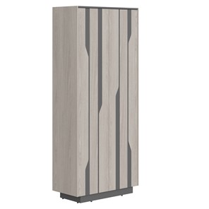Шкаф гардероб LINE Дуб-серый-антрацит СФ-574401 (900х430х2100) в Абакане