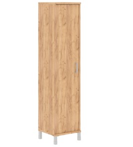 Шкаф Born В-431.6 L левый колонка высокая с глухой дверью 475х450х2054 мм, Дуб Бофорд в Абакане