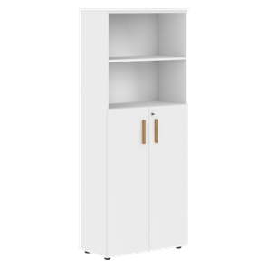 Шкаф с глухими средними дверьми FORTA Белый FHC 80.6(Z) (798х404х1965) в Абакане
