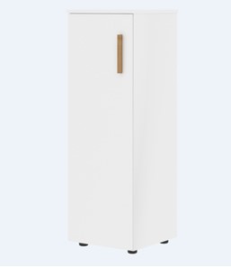 Средний шкаф колонна с левой дверью FORTA Белый FMC 40.1 (L) (399х404х801) в Абакане