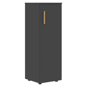 Средний шкаф колонна с правой дверью FORTA Черный Графит  FMC 40.1 (R) (399х404х801) в Абакане