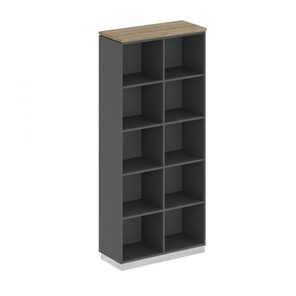 Стеллаж высокий двухрядный Speech Cube (90x40x203.4) СИ 302 ДС АР в Абакане