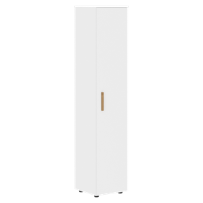 Шкаф колонна высокий с глухой дверью FORTA Белый FHC 40.1 (L/R) (399х404х1965) в Абакане
