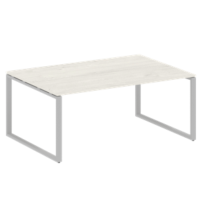 Конференц-стол для переговоров БО.ПРГ-1.5 (Серый/Дуб Наварра) в Абакане